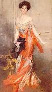 Giovanni Boldini Portrait of Elizabeth Wharton Drexel oil on canvas